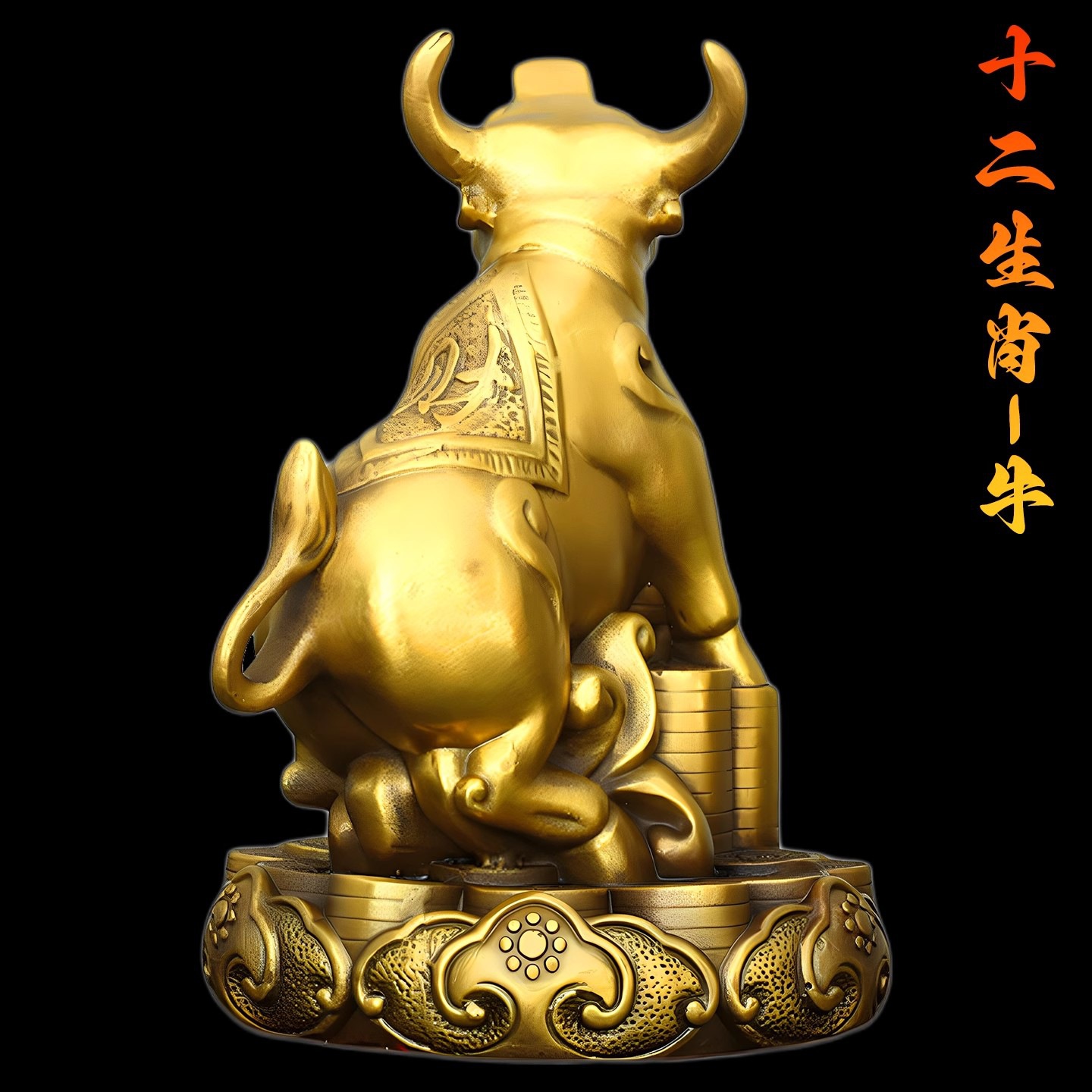 十二生肖铜摆件