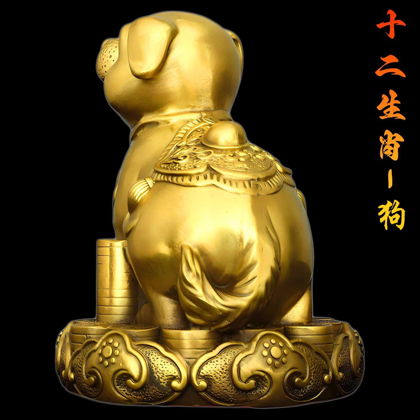 十二生肖铜摆件