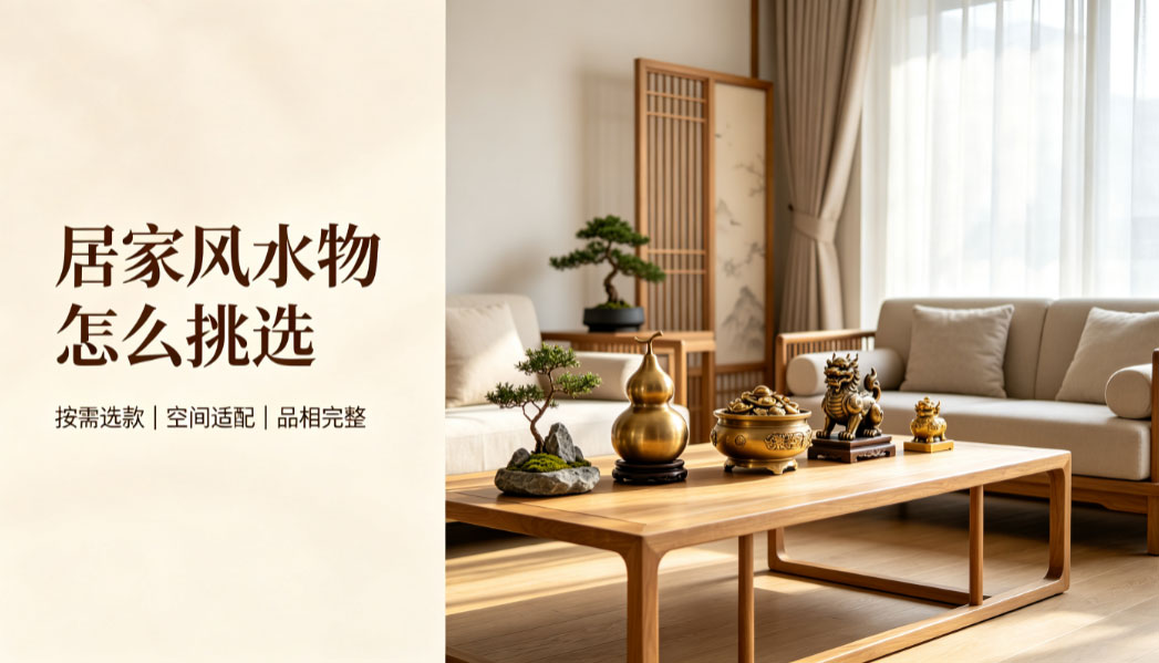居家风水物怎么挑选